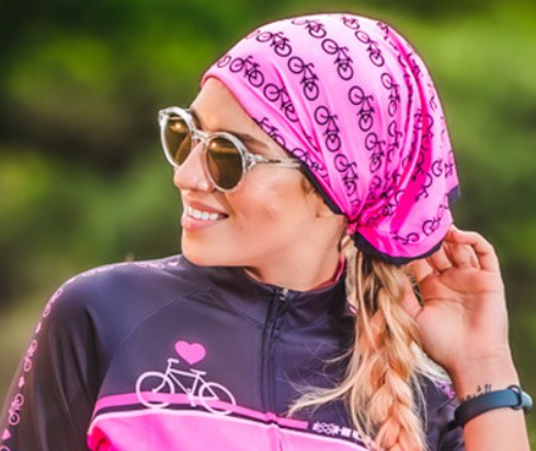 BD0009 BANDANA BICYCLE - 84-ROSA - U 04367